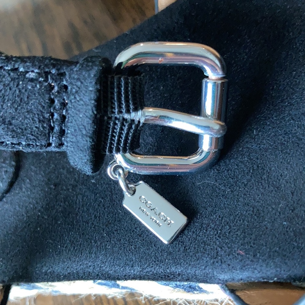 Coach black strappy espadrilles - Picture 10 of 10